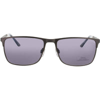 Jaguar Men's Matte Grey Metal Full Rim Rectangular Frame Sunglasses - JG37368 4200 ,