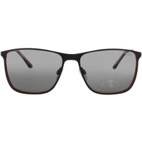 Jaguar Men's Bluish Black Metal Full Rim Rectangular Frame Sunglasses - JG37506 6100 ,