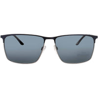 Jaguar Men's Matte Blue Metal Full Rim Rectangular Frame Sunglasses - JG37370 3100 ,