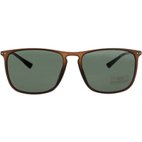 Jaguar Men's Brown Plastic Full Rim Rectangular Frame Sunglasses - JG37622 5100 ,