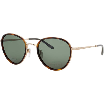 Jaguar Men's Matte Brown Metal Full Rim Round Shape Frame Sunglasses - JG37467 4982 ,