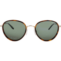 Jaguar Men's Matte Brown Metal Full Rim Round Shape Frame Sunglasses - JG37467 4982 ,