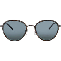 Jaguar Men's Matte Brown Metal Full Rim Round Shape Frame Sunglasses - JG37467 5333 ,