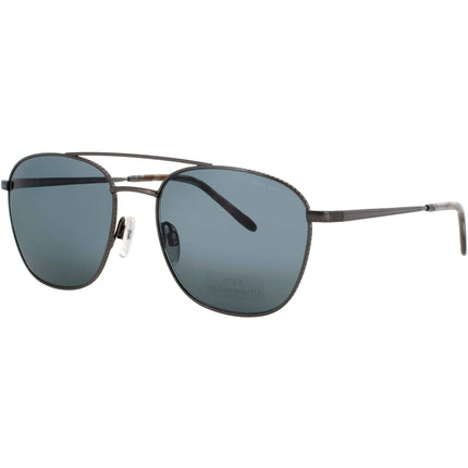 Jaguar Men's Matte Grey Metal Full Rim Navigator Frame Sunglasses - JG37468 4200 ,