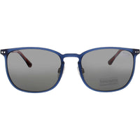 Jaguar Men's Matte Blue Acetate Full Rim Round Shape Frame Sunglasses - JG37624 6500 ,