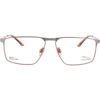 Jaguar JG33626 6500 Men's Grey Metal Full Rim Rectangular Shape Eyeglasses Frame ,