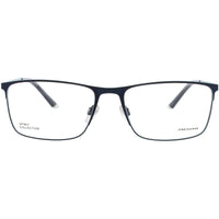 Jaguar JG33629 3100 Men's Matte Blue Metal Full Rim Rectangular Eyeglasses Frame ,