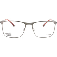 Jaguar JG35601 6500 Men's Grey Titanium Full Rim Square Shape Eyeglasses Frame ,