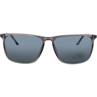 Jaguar JG37204 5206 Men's Matte Grey Acetate Full Rim Square Sunglasses Frame ,