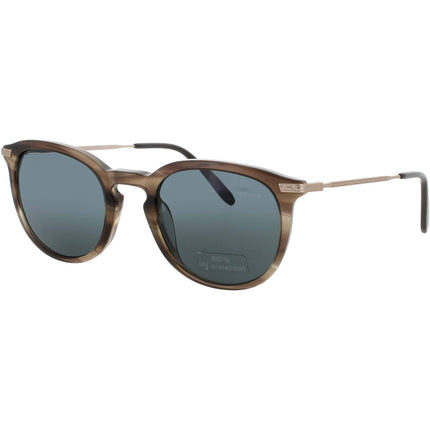 Jaguar JG37281 5200 Men's Matte Grey Acetate Full Rim Oval Shape Sunglasses Frame ,