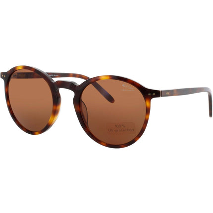 Jaguar JG37282 4982 Men's Matte Brown Acetate Full Rim Oval Sunglasses Frame ,