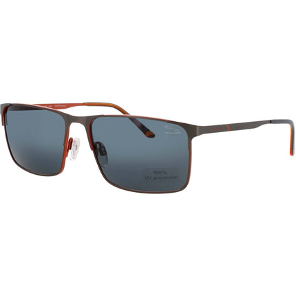 Jaguar JG37508 4200 Men's Matte Grey Metal Full Rim Rectangular Sunglasses Frame ,