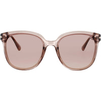 Quay Women's Doe Acetate Full Rim Oversized Frame Sunglasses - RENT FREE DOE/BRNFWN ,
