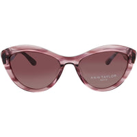 Ann Taylor Women's Rose Horn/Mulberry Acetate Full Rim Cat Eye Sunglasses - ATP931 C02 ,