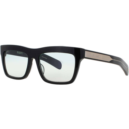 Bugatti Men's Black Acetate Full Rim Rectangular Shape Frame Sunglasses - 44 BK ,