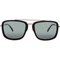 Champion Men's Matte Black/Gunmetal Full Rim Navigator Frame Sunglasses - GAMEX C01 ,