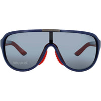 Champion Men's Navy Blue Acetate Full Rim Shield Shape Frame Sunglasses - IGNITE C03 ,