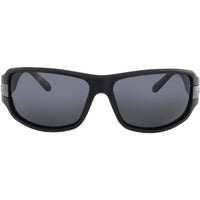 Champion Men's Matte Black Acetate Full Rim Wraparound Frame Sunglasses - NOIZ C01 ,