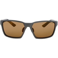 Champion Men's Matte Graphite Acetate Full Rim Wraparound Frame Sunglasses - SHINE C02 ,