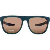 Champion Men's Matte Teal Acetate Full Rim Rectangular Frame Sunglasses - SOLD C03 ,