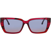 Champion Women's Translucent Magenta Acetate Full Rim Square Sunglasses - MELT C03 ,