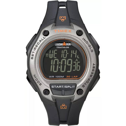Timex Ironman T5K7589J Men's 38mm Digital Sport Watch, Alarm, Chronograph, 100M WR ,
