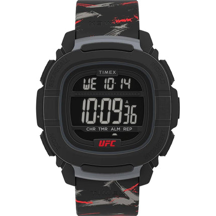 Timex UFC Strength TW2V85200JR Men's 47mm Digital Watch, 200M Water Resist ,