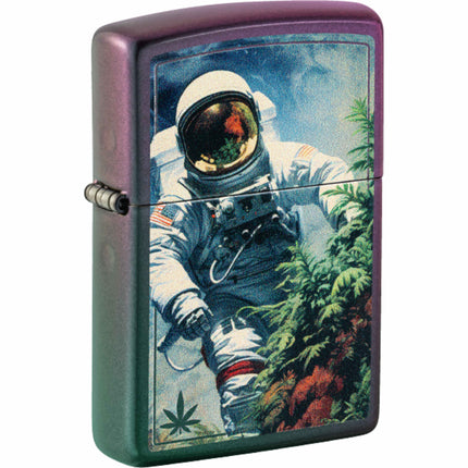 Zippo 47519 Astronaut Design Windproof Refillable Lighter, All Metal Construction ,