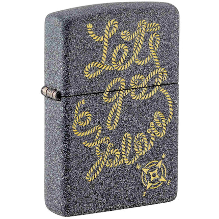Zippo 47570 Let's Go Explore Design Windproof Refillable Lighter ,