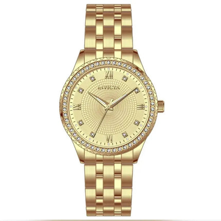 Invicta 69214 Specialty Men's Watch Gold Tone Dial Stainless Steel Bracelet ,