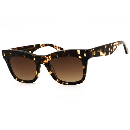 DIFF BRADLEY DE01-0763 ETBGP Women's Espresso Tortoise Plastic Cat Eye Sunglasses ,