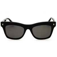 DIFF BRADLEY DE01-0763 BKGRP Women's Black Plastic Cat Eye Shape Full Rim Sunglasses ,