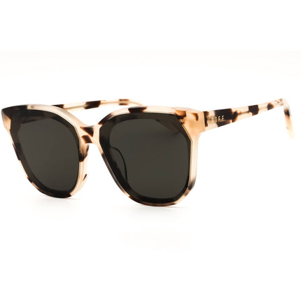 DIFF GIA CT-GR121 GRY Women's Cream Tortoise Plastic Full Rim Oversized Sunglasses ,