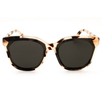 DIFF GIA CT-GR121 GRY Women's Cream Tortoise Plastic Full Rim Oversized Sunglasses ,