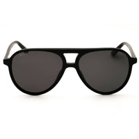 DIFF TOSCA II DE01-0638 Women's Black Acetate Oval Shape Full Rim Frame Sunglasses ,