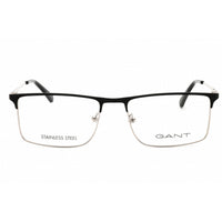 Gant GA3263 005 Men's Black Metal Rectangular Shape Full Rim Frame Eyeglasses ,