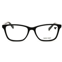 Nine West Women's Black Acetate Full Rim Rectangular Frame Eyeglasses - NW5187 N 001 ,