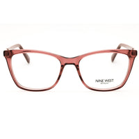 Nine West Women's Crystal Rose Acetate Full Rim Rectangular Eyeglasses - NW5191 601 ,