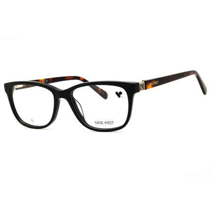 Nine West Women's Black Acetate Full Rim Rectangular Frame Eyeglasses - NW5214 N 001 ,