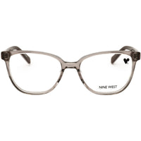 Nine West Women's Crystal Sand Acetate Full Rim Rectangular Eyeglasses - NW5218N 230 ,