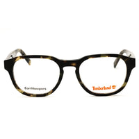 Timberland Men's Coloured Havana Acetate Full Rim Round Frame Eyeglasses - TB50052 055 ,