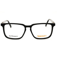 Timberland Men's Shiny Black Acetate Full Rim Rectangular Eyeglasses - TB50072-H 001 ,