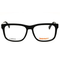 Timberland Men's Shiny Black Acetate Full Rim Rectangular Eyeglasses - TB50073 001 ,