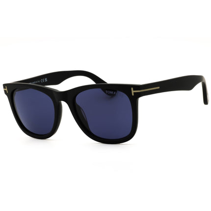 Tom Ford Men's Matte Black Acetate Full Rim Rectangular Frame Sunglasses - FT1099 02V ,