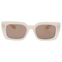 Calvin Klein Men's Chalk Acetate Full Rim Square Frame Sunglasses - CK24512S 109 ,