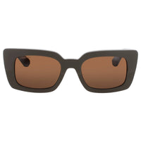 Calvin Klein Men's Taupe Acetate Full Rim Square Frame Sunglasses - CK24512S 260 ,