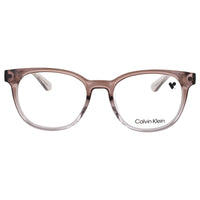 Calvin Klein Unisex Gradient Grey Acetate Full Rim Round Eyeglasses - CK24522 N 036 ,