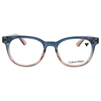 Calvin Klein Unisex Blue/Brown Acetate Full Rim Round Frame Eyeglasses - CK24522 N 539 ,