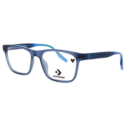 Converse CV5093 N 412 Men's Crystal Navy Square Shape Full Rim Frame Eyeglasses ,