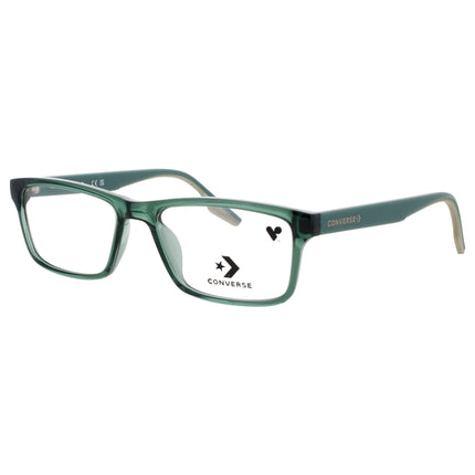 Converse CV5095 N 314 Men's Crystal Admiral Elm Rectangular Full Rim Frame Eyeglasses ,